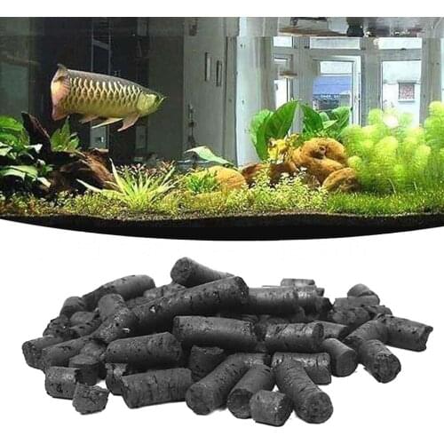 Hot Aquarium Fish Tank Water Treatment Activated Carbon Charcoal Purify Water Quality Filter Removes Impurities Odours Treatment