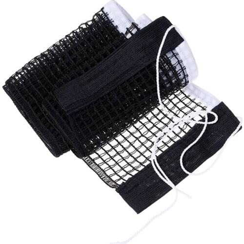Table Tennis Accessories High Quality Waxed String Table Tennis Table Net Ping Pong Table Net Replacement 180cm*15cm