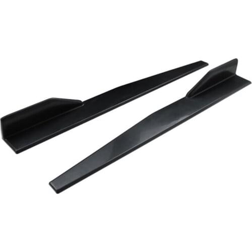 Car universal small side skirts heighten thickened reinforced blade side skirt flank