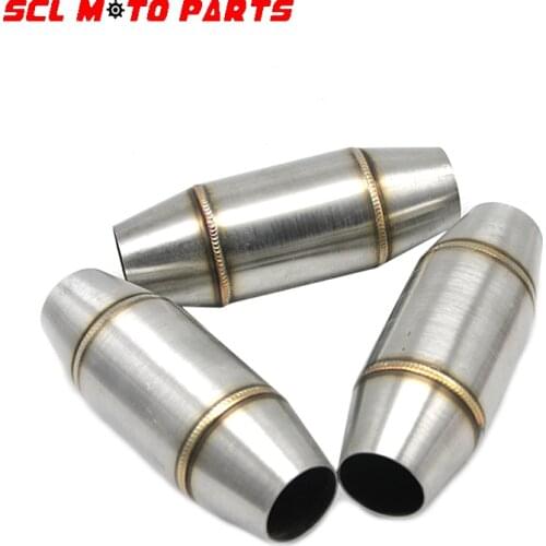 ALconstar-Motorcycle 35MM Exhaust Pipe Muffler Catalyst Expansion Chamber For CRF RMZ DRZ KTM YZF KXF CRF WRF WR Exhaust