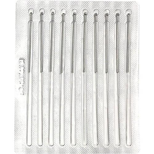 100pcs Special Tattoo Needles Laser Skin Dark Spot Remover Mole Tattoo Removal Machine Fine Dedicated Needle For Face Wart Tag