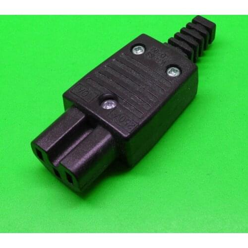 1X Electrical IEC 320 C14 Connector 250V 10A AC Power Plug AC Socket WD-09