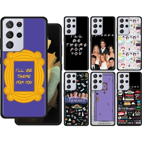 Central Perk Friends Case For Samsung Galaxy S21 S20 UltrA S21 S20 FE S10 S9 S8 Plus S7 Edge S10Lite S10e Shell Cover Silicone