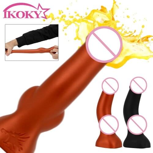 IKOKY Huge Realistic Dildo Sex toys Sex Products G Spot Massage for Woman Man Gay Anal Sex Realistic Big Dick Strong Suction Cup