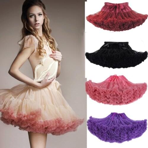 Short Women Tulle Party Petticoat Crinoline Vintage Wedding Bridal Petticoat For Dresses Underskirt Rockabilly Tutu Skirt