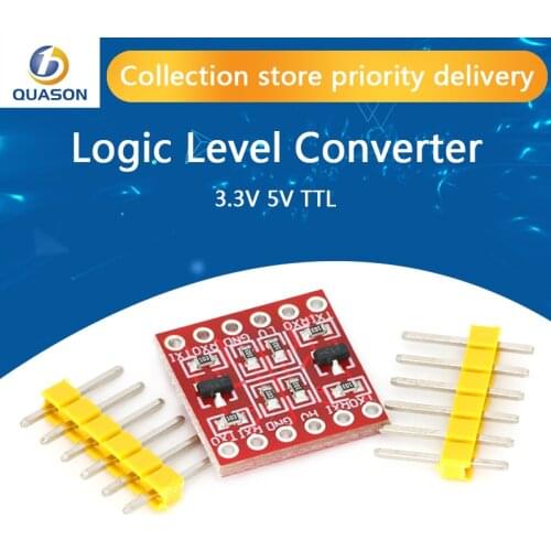 10pcs Logic Level Converter 3.3V 5V TTL / bi-directional conversion system