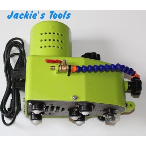 Small portable glass grinding machine can grinding glass straight edge, round edge,hypotenuse tile edging machine 1 High quality