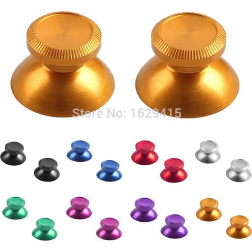 IVYUEEN Metal Joystick for Microsoft Xbox One X S Slim Controller Aluminium Analogue Thumbstick Analog Thumb Stick Cover