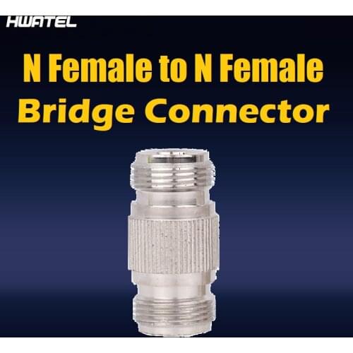 NO LOSS N FEMale to N FEmale Bridge Connector between Repeater Booster Amplifier and splitter much lower loss better than cable
