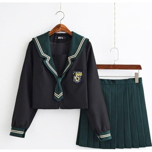 New Design School Cosplay Autumn Sailors Suits Adult School Clothes Female Girl Uniform Japanese Korea School Students Uniforms