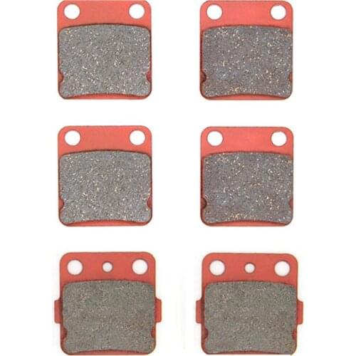 MEXITAL Motorbike Brake Pads Front Rear for YFM125 R Raptor (11-14)/YFS200 Blaster (03-06)/YFM3 54-54-84