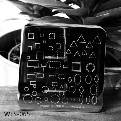 Square Stamping Plates Stainless Steel Flower Leaf Animals Irregular Pattern Image Stencils Accessories Tool