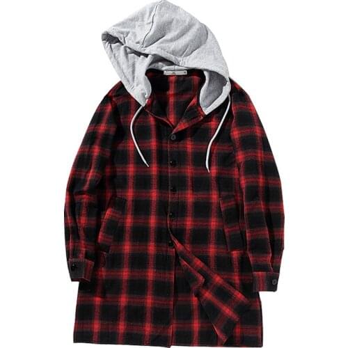 QIEKE Men's Long T-shirts