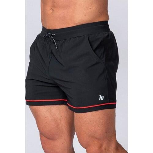 Men Woven Fabric Quick Drying Casual Short Pants Pockets Beach Color Sport Man Summer Male Trousers Gym Shorts
