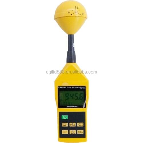 TM-196 Frequency 10MHz~8GHz 3 Axis Electrosmog RF Field Microwave EMF Meter RF Field Strength Meter