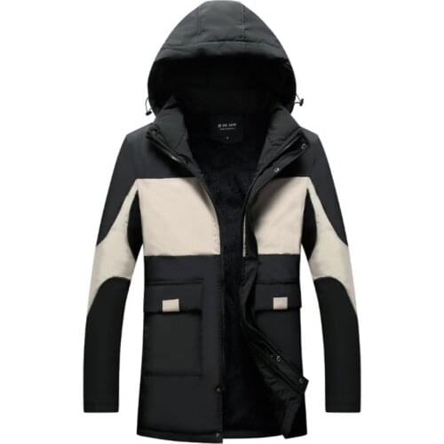 VISADA JAUNA Men's Parkas With A Hood