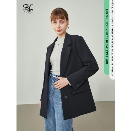 FANSILANEN Office Lady Newly Autumn 2021 Blazer And Skirt Set Temperament Suit Professional Suit Women Loose Two-piece Suit
