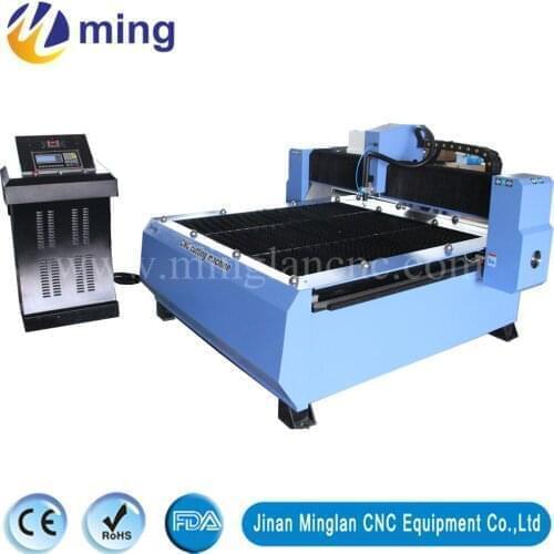 1300mm*1300mm 1325 huayuan cnc plasma cutting machine to cut sheet metal
