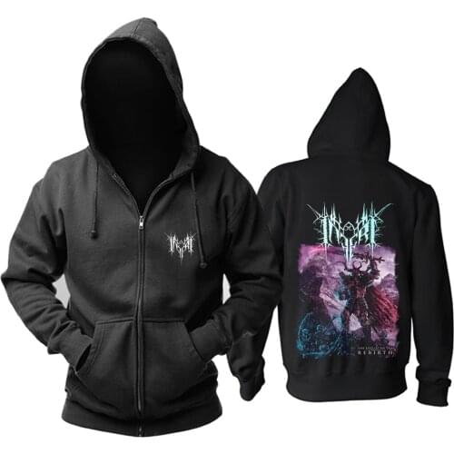 5 Designs Horrible Inferi Zipper Sweatshirt Rock Death Demon Nice Soft Warm Hoodies Heavy Metal Punk Fleece Outerwear