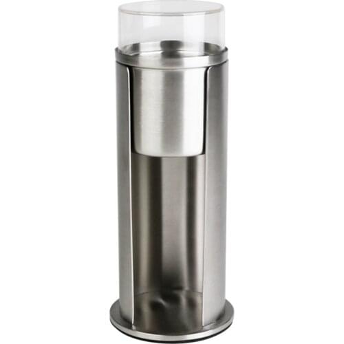 Holder Swab Storage Case Cotton Pad Dustproof Detachable Makeup Stainless Steel Portable With Cover Container Organiser Bathroom