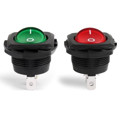 Areyourshop Rocker Switch R13-135B Boat Rocker Switch 3Pin 2 Position ON-OFF 10A/250VAC 16A/125VAC 1