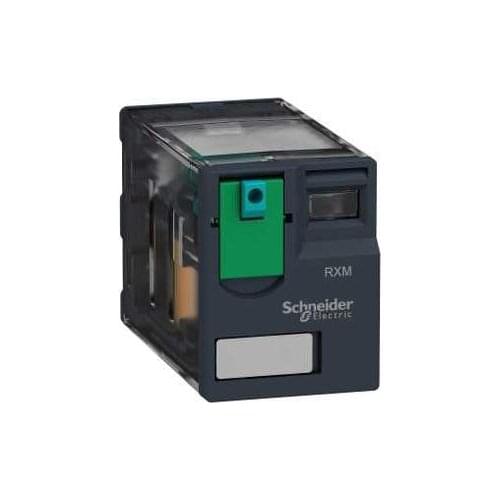 RXM2AB1FD Miniature plug-in relay, 12 A, 2 CO, 110 V DC