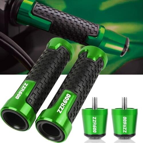 For Kawasaki NINJA ZZR600 ZZR 600 1990-2004 1991 1992 2002 2003 1993 Motorcycle Handlebar Grips Ends Handle Bar Cap End Cap Plug