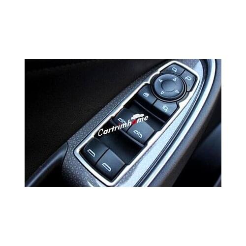 Stainless Interior Door Cover Armrest Trim 4pcs For Chevrolet Malibu 2016 2017