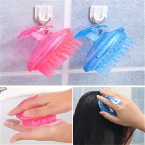 New Silicone Shampoo Scalp Shower Body Washing Hair Massage Massager Brush Hair Combs For Women Man Styling Tool
