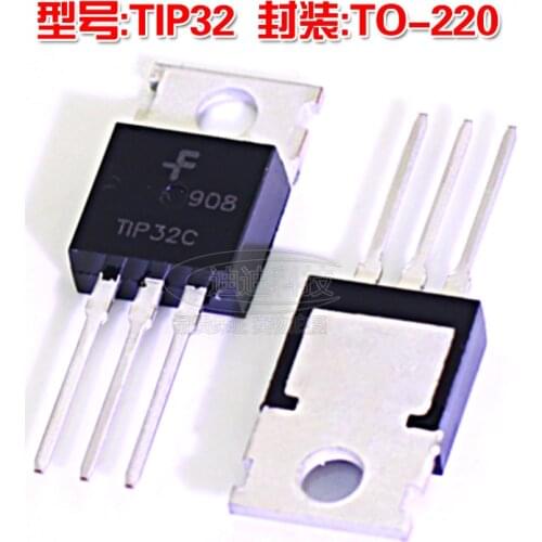 New TIP32C TO-220 PNP Darlington Transistor Output 100V 3A Transistor