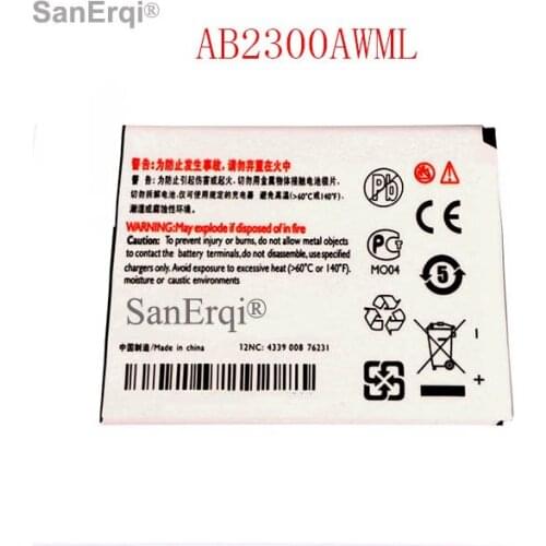 SanErqi AB2300AWML 2300mAh Battery For Philips Xenium S396 S358 Smart Mobile phone