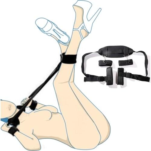 Adult Games Erotic Sex Toys For Woman Couples Slave Neck Handcuffs Nylon BDSM Bondage Restraints Collar Fetish Sex Products Shop