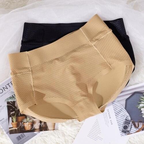 Women Padded Seamless Butt Hip Enhancer Sexy Butt Pads Panties Buttocks Underwear Buttocks With Shaper Lingerie Lifter Push L0E0