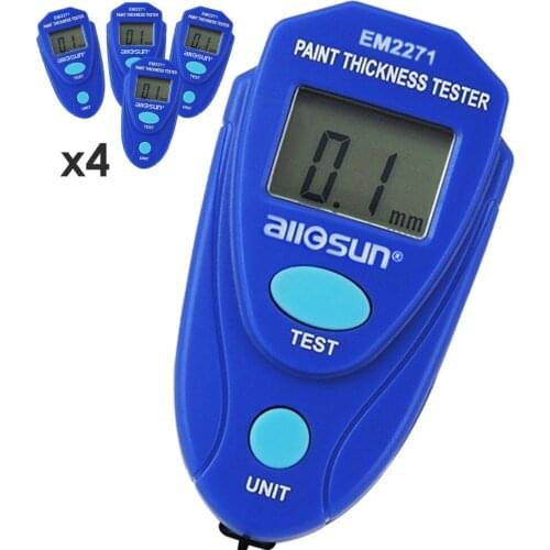 0~2.0mm Paint Thickness Tester Meter Mini Digital Coating Thickness Gauge Enamel for Car Paint