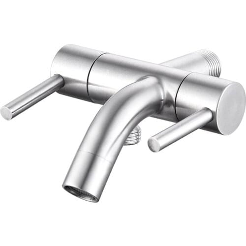 304 Stainless Steel Brushed Dual-use Multifunctional Washing Machine Faucet Mop Pool Tap