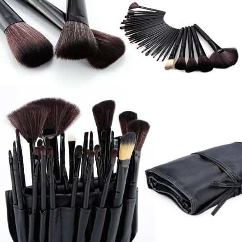32PC/Set S Size Portable Travel Pro Makeup Brushes Eyeshadow Eyeliner Lip Foundation Blush Brush Powder Cosmetic Brush