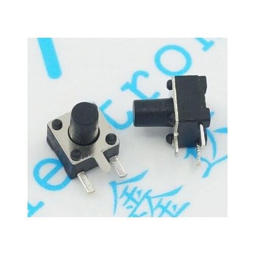 4.5*4.5*6MM side tripod touch switch micro switch button switch pin / side foot Hot wholesale free shipping