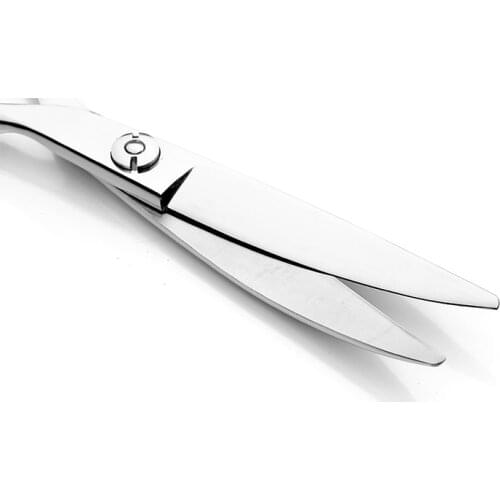 6 inch Professional Dogs Cats Pets Hair Shears Hairdressing Scissors Cutting Shears Bent Up Curved Scissors with Scissor bags