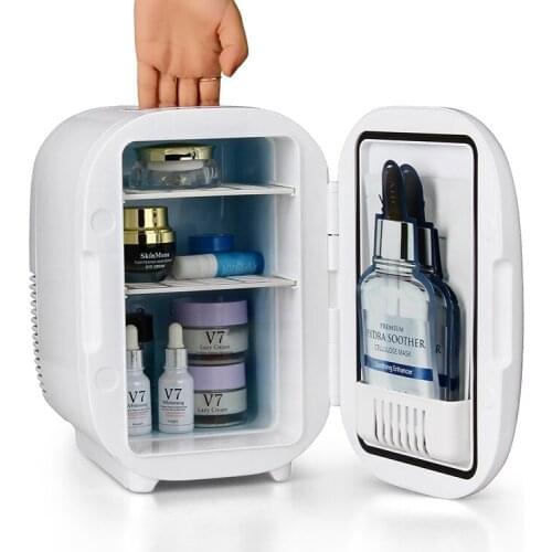 6L small portable cosmetic skincare refrigerators nevera makeup beauty mini fridge freezer for display