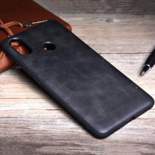 Case for xiaomi mi max 3 funda Luxury Vintage PU Leather with PC hard phone cover funda for Xiaomi Mi Max 3 Max3 case coque capa