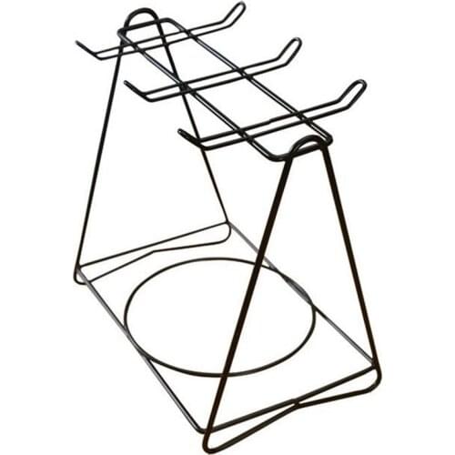 Stainless Steel Coffee Cup Holder Hanging Partition Cup Holder Innovative Storage Rack Iron Cup Shelf Stand For Kitchen Counte