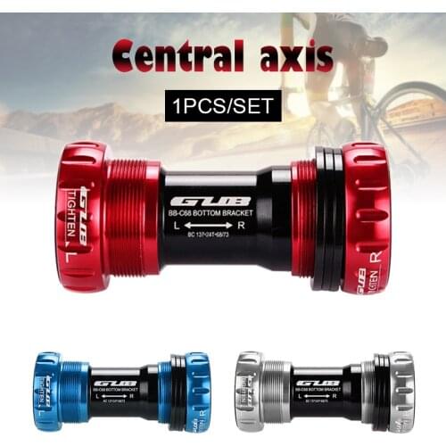 Hot GUB C-68 Ceramic BB Crankshaft 68/73mm Thread Type BSA Crankshaft Crankshaft Bearings NOV99