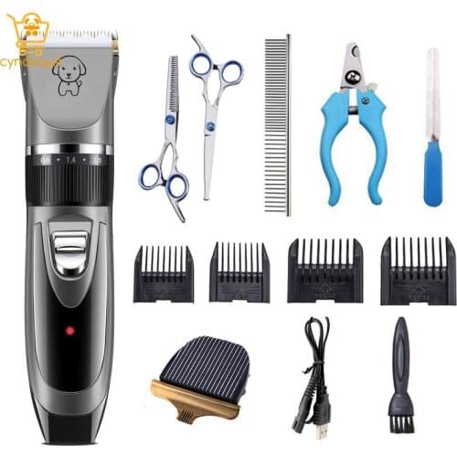 Machine Hair Clipper Trimmer Pet Hair Clipper for Oster Dog Trimmer for Paws Kit Tosa Pet Cough Scissors Pets Set Grass Trimmers