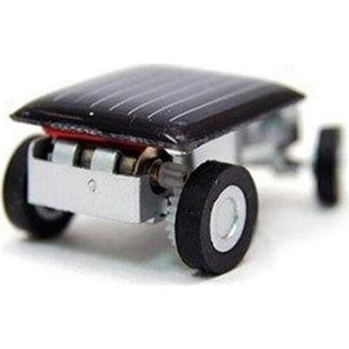 Solar Power Mini Toy Car Cool Racer Popular Funny Electric Toys Gadget Gift