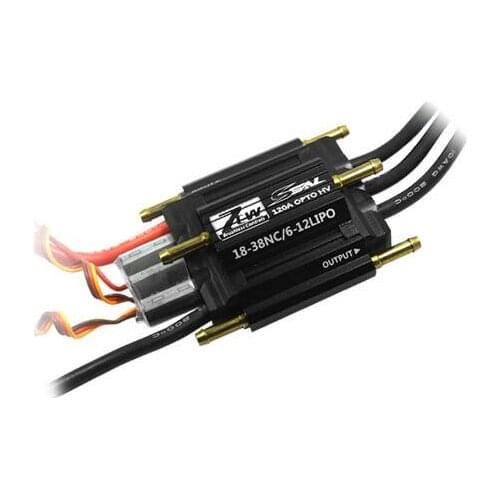 Original ZTW SEAL 120A OPTO HV Brushless ESC Electronic For RC Boat