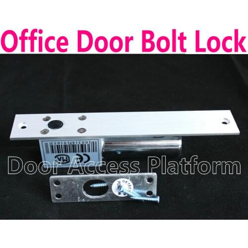 Industry level office bolt lock Electric Drop Bolt Lock for access control system, Door Inside Bolt part bracket home safe kit