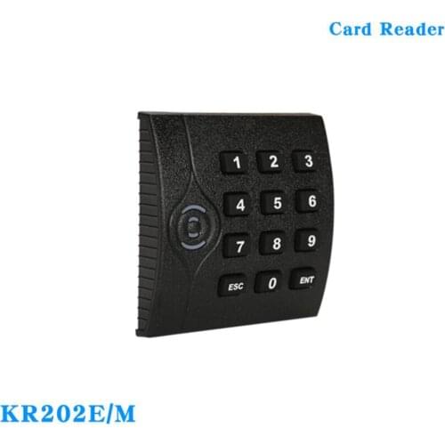 Proximity Card Reader Access Control System Card Reader 13.56mhz Reader 26/34 Ip65 Waterproof Wiegand Access 125khz Slave