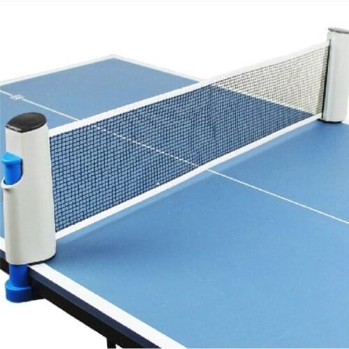 Portable Retractable Table tennis Net Rack Strong Mesh Net Kit Replace Kit For Ping Pong Playing Post Net