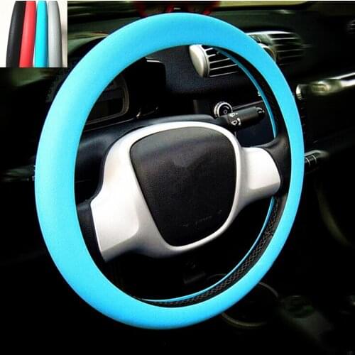 Car styling Hot silicone car steering wheel cover For Mini Cooper R52 R53 R55 R56 R58 R59 R60 R61 Paceman Countryman Clubman