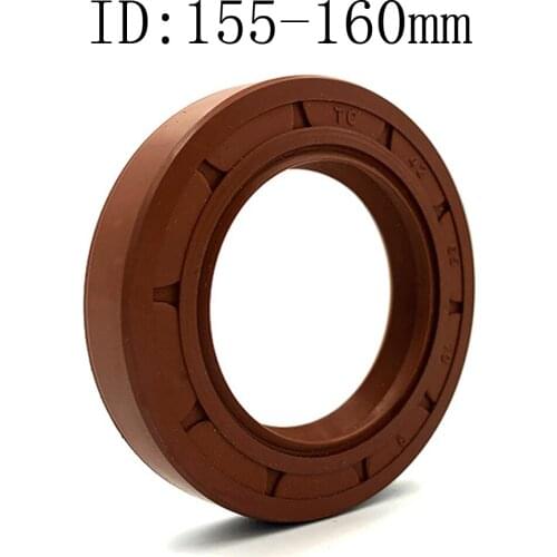 1PCS ID 155/160*175*180*190*200*10/13/14/15/16 MM Gasket Acid Resistance Fluorine Rubber Skeleton FKM TC Oil Seal Covered Garter